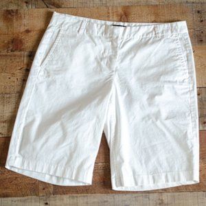 J Crew White Shorts Size 4